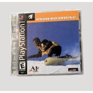 Snowboarding PlayStation 1 Game Complete In Box Agetec 2000 Untested
